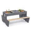 MUDDY BUDDY® Spieltisch "Creator" natur - wolkengrau Produktbild-Vorschau 2