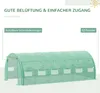 Foliengewächshaus Polytunnel 6 x 3 x 2 m begehbares Produktbild-Vorschau 5