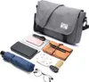 Umhängetasche Herren Damen Groß Laptop Messenger Bag Produktbild-Vorschau 5