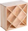 Portabottiglie in legno KADAX, 52 x 25,5 x 52 cm, naturale, Anteprima dell’immagine prodotto 16