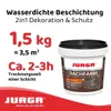 Jurga Dachfarbe Braun 1,5 kg, Sockelfarbe WASSERDICHT, Produktbild-Vorschau 1