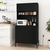 Kuchyňská skříňka COSTWAY, bufetová skříňka, vysoká skříňka Náhled obrázku produktu 2