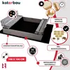 KOTARBAU® Sandkasten mit Abdeckung 100x100 cm Sandkiste aus Produktbild-Vorschau 4