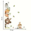 GKA Kinder Türaufkleber GK74 Waldtiere Bär Fuchs Produktbild-Vorschau 5
