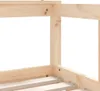 vidaXL Detská postieľka 70x140 cm z masívneho borovicového Náhľad obrázku produktu 8