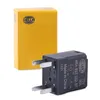 A product shot of a car relay and its packaging. Podgląd zdjęcia produktu