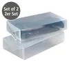 Úložný box na boty WENKO, sada 2 kusů, průhledný Náhled obrázku produktu 2