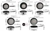 Tefal Pfannen-Set Jamie Oliver E30 Pfannen Set 20+24+28cm + Produktbild-Vorschau 2