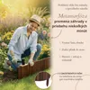 Floranica drevený záhonový plot 30 x 100 cm hnedý, obruba Náhľad obrázku produktu 5