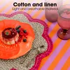Mica Decorations Obrus w paski Materiał na stół jadalny - Podgląd zdjęcia produktu 5