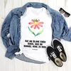 Mr. & Mrs. Panda Größe M T-Shirt Hummel Blume - Weiß - Produktbild-Vorschau 2