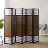 Homestyle4u Paravent Raumteiler 6 teilig Faltbar Blickdicht Produktbild-Vorschau 1