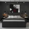 Bett mit Lattenrost Jugendbett Doppelbett grau-grau 120 / Produktbild-Vorschau 11