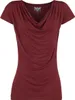 Black Premium by EMP Damen rotes Basic T-Shirt mit Produktbild-Vorschau 1