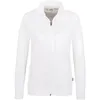 HAKRO Interlock Sweatjacke Damen #227 Gr. M weiß Produktbild-Vorschau 1