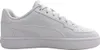 A side view of a white Puma Caven 2.0 Jr. sports shoe against a white background. Produktbild-Vorschau