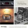 A collage showing a cooking pot in an oven and cookware in a dishwasher, with marketing text. Náhled obrázku produktu