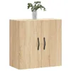 vidaXL Armadio a muro rovere Sonoma 60x31x60 cm materiale Anteprima dell’immagine prodotto 3