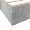 vidaXL Struttura letto grigio cemento 140x200 cm materiale Anteprima dell’immagine prodotto 8