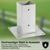 Faziango Aufschraubhülse 70x70 mm Pfostenträger, 8er Set Produktbild-Vorschau 3
