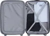 An open suitcase with clothes packed inside. Produktbild-Vorschau