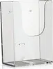 DL 1/3 A4 Prospekthalter / Extra Fülltiefe (Wand) Produktbild-Vorschau 1