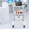 Carrito de laboratorio VEVOR de 2 niveles, con 1 cajón y 1 Vista previa de la imagen del producto 10