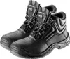 A pair of black work boots on a white background. Náhled obrázku produktu