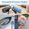 4er Set Mini LED Taschenlampe, wasserdicht, Aluminium, mit Produktbild-Vorschau 5