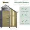 Outsunny Gartenschrank Holz Geräteschuppen Geräteschrank Produktbild-Vorschau 4