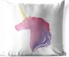 MuchoWow® Outdoor Kissen - Kinder Illustration Einhorn in Produktbild-Vorschau 1
