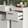 Střední skříňka Vicco Luna Bílá 37 x 79 cm, Model 38766 Náhled obrázku produktu 4