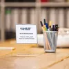46953 Acryl Tischaufsteller schräg, L-Ständer, DIN A5 Hoch- Produktbild-Vorschau 8