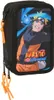 Piórnik potrójny Naruto czarny 12,5 x 19,5 x 5,5 cm 37 szt Podgląd zdjęcia produktu 1