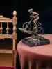 Bronze Skulptur Mountainbike 25cm Biker Radsport Fahrrad Produktbild-Vorschau 2