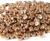 Perline con lettere, 250 pezzi, 4x7 mm, oro rosa e nero, Anteprima dell’immagine prodotto 5