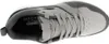 A top-down view of a gray Skechers sneaker. Voir les images du produit