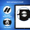 ESMART Spann-Leinwand Flex 266 x 149 cm (120") 16:9 | Produktbild-Vorschau 4