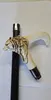 Gehstock Wanderstock Spazierstock Alu Metall Beige Wolf Produktbild-Vorschau 2