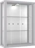 K-Möbel Hängevitrine in Alu / Silber (80x60x25 cm) mit 2 Produktbild-Vorschau 8