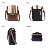 MUIIKOLA Damen Handytasche RFID Leder Umhängetasche Neu Produktbild-Vorschau 7