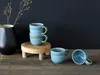 CreaTable, 21513, Yuki Grün-blau, Kaffeebecher 4-tlg, Produktbild-Vorschau 4