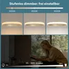 doporro Moderne LED Pendelleuchte – 60cm Dimmbare Produktbild-Vorschau 2