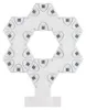 GoSmart LED stolní lampa Hexagon bílá, 6 dílů, RGBIC stmívatelná, WiFi Náhled obrázku produktu