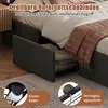 Letto imbottito INONEFT, 160x200 cm, con 4 cassetti e Anteprima dell’immagine prodotto 13