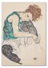 PLAKAT – 59 x 84 cm (A1) – Egon Schiele – „Siedząca kobieta Podgląd zdjęcia produktu 1