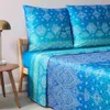 Bassetti Baumwoll-Tagesdecke KERALA Farbe B1 BLAU Größe Produktbild-Vorschau 3