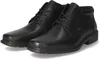 A pair of black leather men's boots. Podgląd zdjęcia produktu