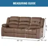 8 PCS Stretch Recliner Housse de canapé Protection de Voir les images du produit 5