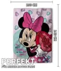 Fleecedecke 100x140 Minnie Mouse Herzen Produktbild-Vorschau 4